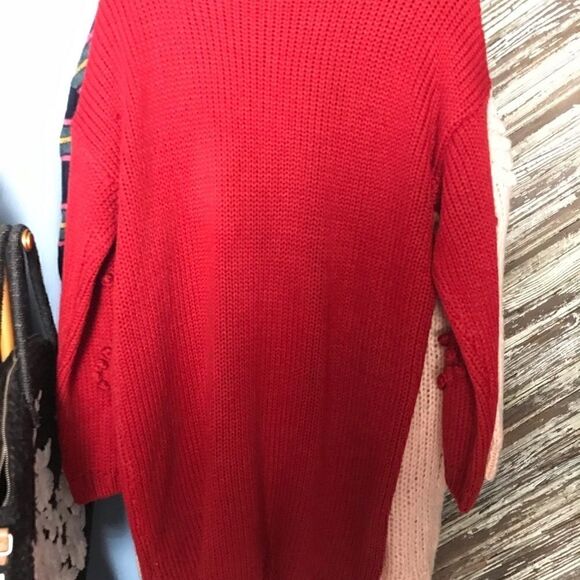 Pommed hearts sweater dress NWT GREAT FOR VALENTINES DAY❤️ - Picture 7 of 9